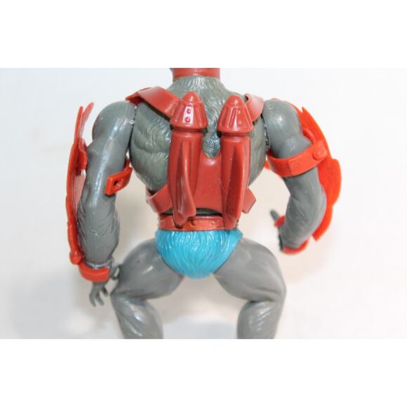 Stratos 100% Complete MOTU Red Wing Variant Vintage 1981 Mattel Action Figure - Picture 8 of 10